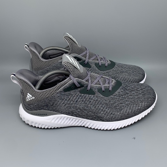 Adidas Alphabounce 1 Gray Running Shoes GV8826 Men’s Sz 10.5 NWT - Picture 1 of 10
